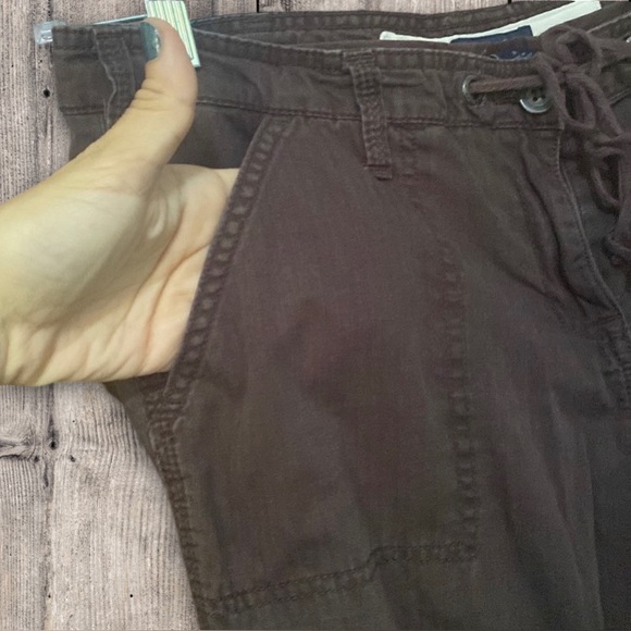 Tommy Hilfiger Brown Convertible Cargo Pants - Picture 3 of 8